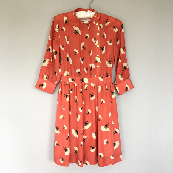 Anthropologie: Petite Poppy Field Dress - Picture 2 of 8